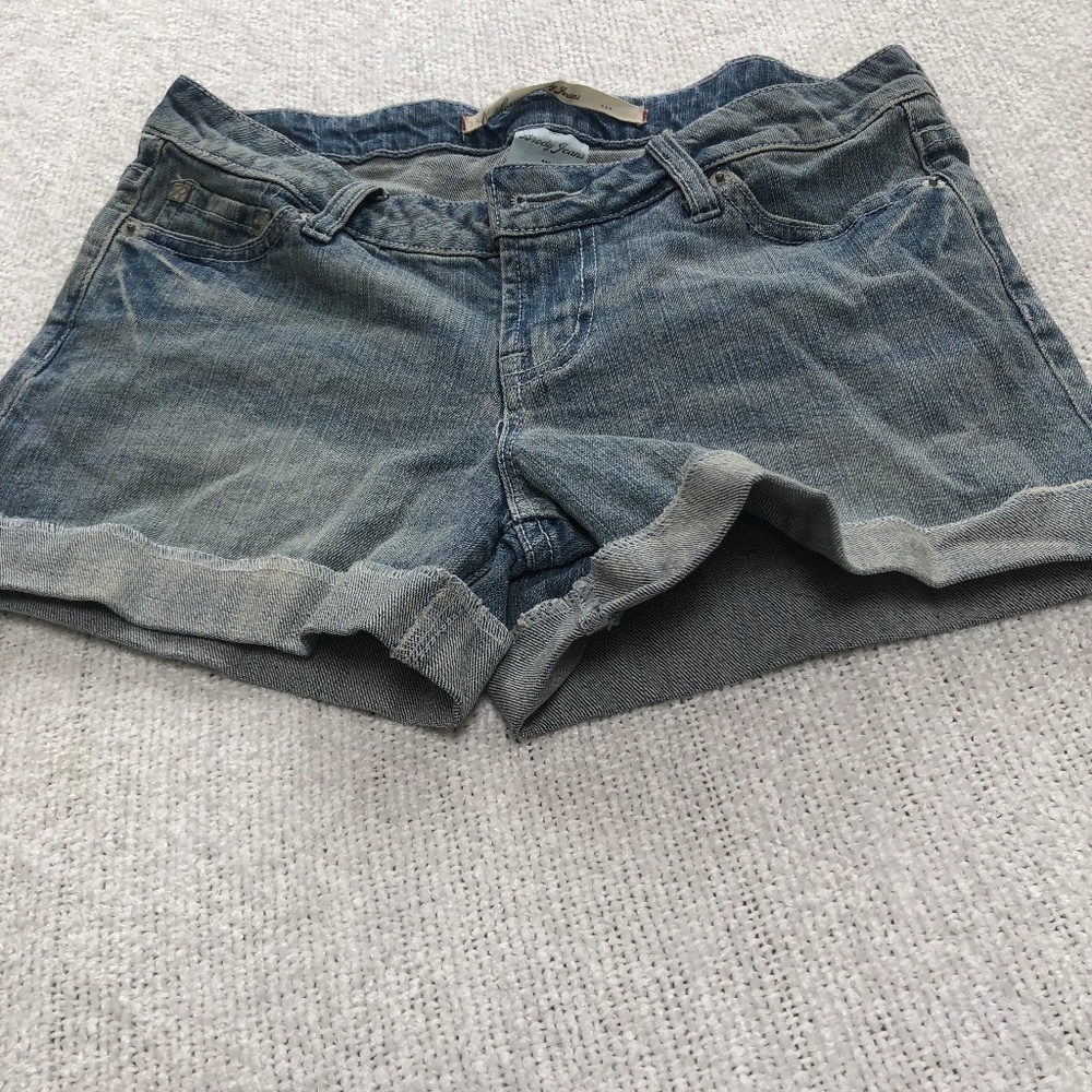Vintage Brody jean shorts by bootlegger -size 26,  short shorts